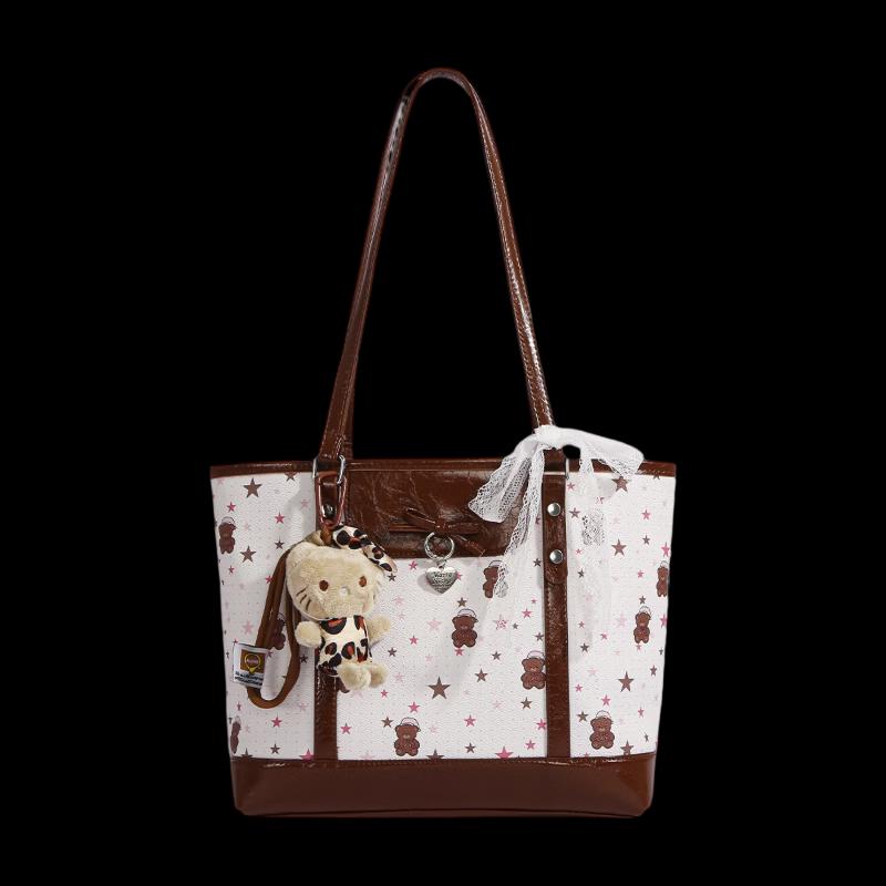 OGAR Большая сумка-тоут в стиле колор-блок Tote Bag