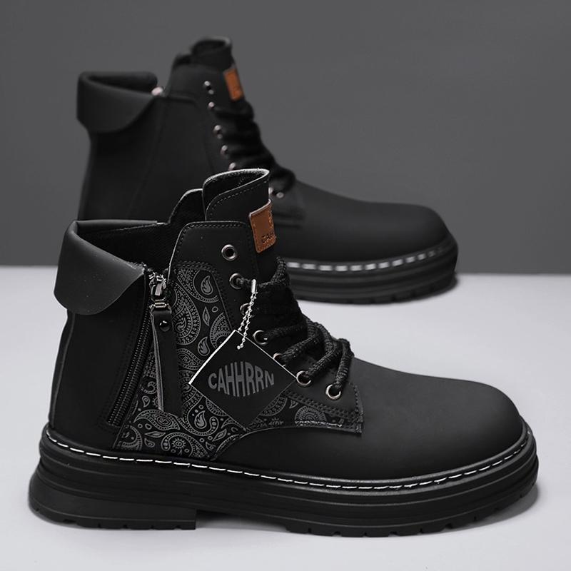 

Мода CYYTL Мужские Ботинки Ботильоны Повседневные Зимние Кожаные Ботинки Ковбойские Боевые Тактические Мотоциклетные Челси Рабочие Уличные Для Пешего Туризма Роскошный Дизайнерский 44