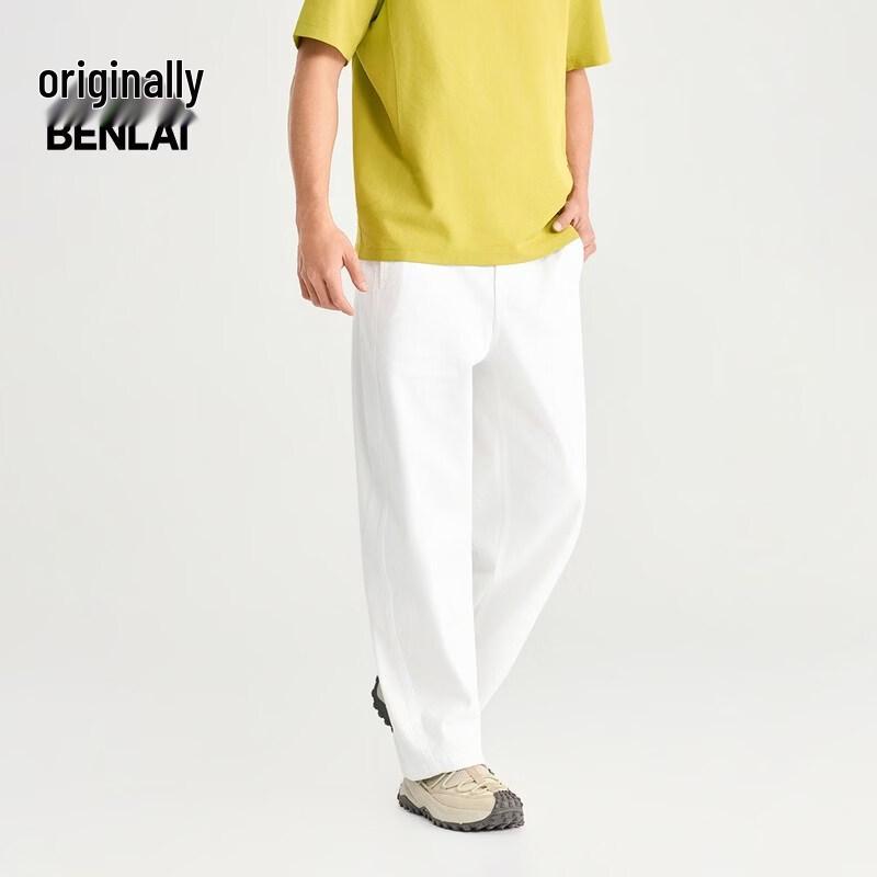 

Benlai Men s Loose Fit Curved Blade Jeans 29