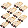 [HDMI] Dummy Plug Headless Ghost Display Emulator Premium Aluminum PC (Headless-3840x2160@60H 3RD Compatible) 10 Pack 4K-10