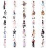 50 Trendy Personalized Fashion Stickers for Clothes, Cartoon Graphics for Phones, Laptops, Water Bottles, Journals