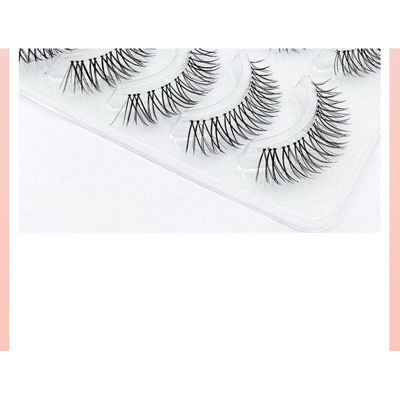 Lashie - Natürliche Mehrfachpackung künstliche Wimpern