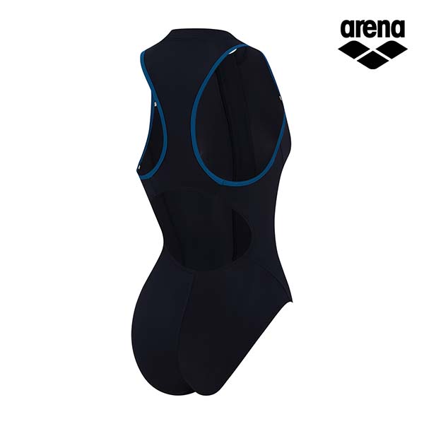 Alena Wise Athlete One-Piece Mandarin Collar Bag A4Sl1Co05Blk