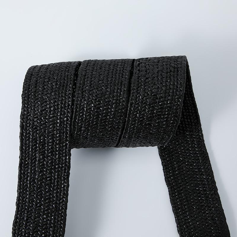 Fine 4Cmpp Grass Sweet Love Buckle Elastic Elastic Woven Belt Small Fragrant Decorative Dress Belt