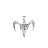 Vintage Goat Head Zodiac Sheep Pendant Necklace For Men Fashion Clavicle Chain