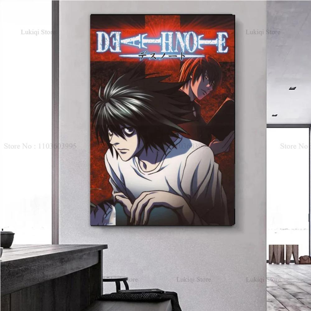 Classic Movie Series Cartoon Anime D-Death Vintage Poster Prints Canvas Painting Wall Art Picture Living Room Home Decor