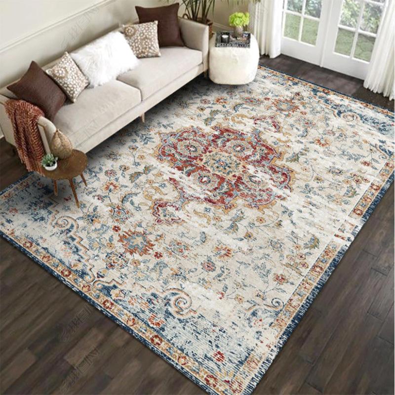Nordic Ethnic Style Carpet Bedroom Sofa Tea Table Tatami Bohemian Home Living Room Carpet Floor Mat