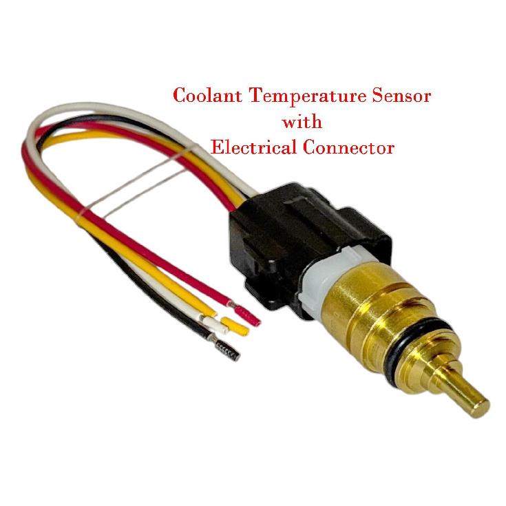 Engine Water Temperature Sensor +Electrical Connector Fits Hyundai Kia 2009-