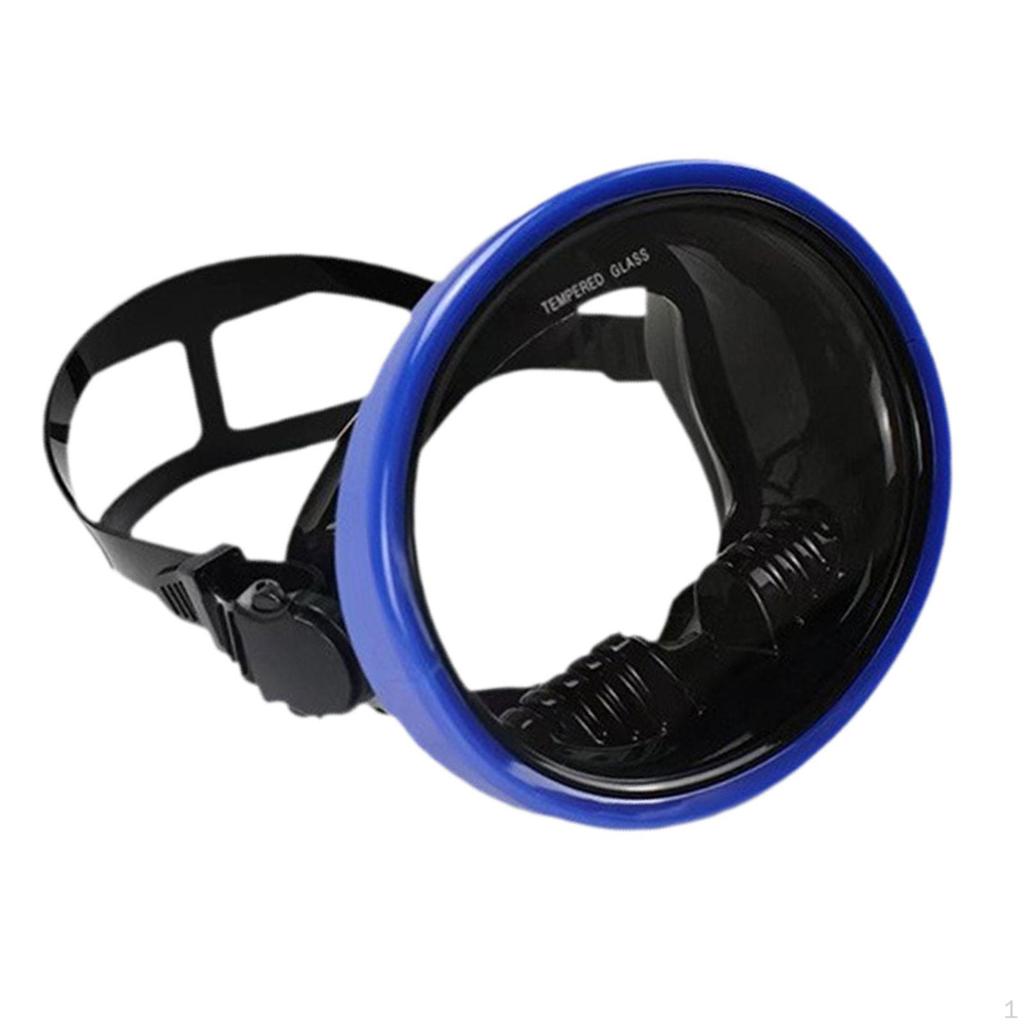 Single Lens Diving Mask No Fogging Swimming for Freediving Scuba
