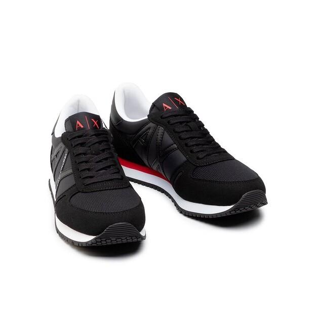 Мужские кроссовки Armani Exchange Xux017 xcc68 00002 чёрные