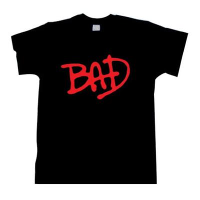 Michael Jackson T-Shirt Bad Moonwalker King of Pop Tee Cotton O-Neck Short Sleev Unisex T-Shirt