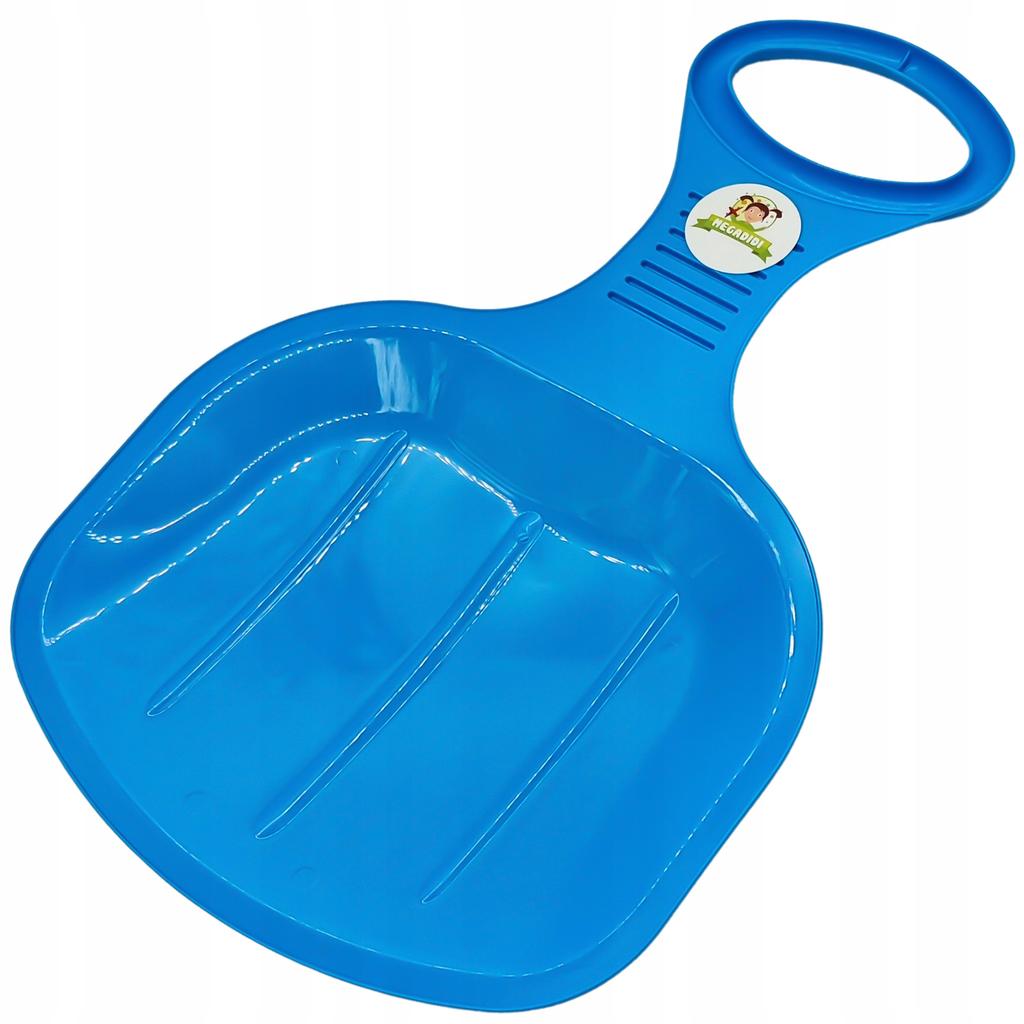 Ślizg Na Śnieg Jabłuszko Do Zjeżdżania Sanki Xl 51 Cm Solidne Niebieski