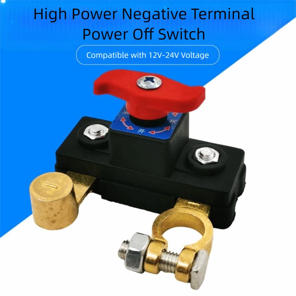 Manual Car Battery Disconnect Switch Automatic Battery Isolator Car Battery Maintenance