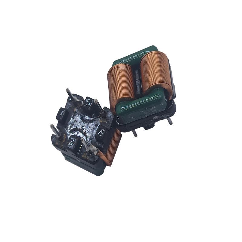 Flat Coil Common Mode Choke SQ1212, 0.13*1.0 Pin Pitch, 13*10, 10mH, Horizontal