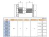 20 Sets M5*8/10/12/15/20 Large Flat Nylon Plastic Chicago Screws Nails Studs Snap Rivets for Photo Album Butt Account Book Screw