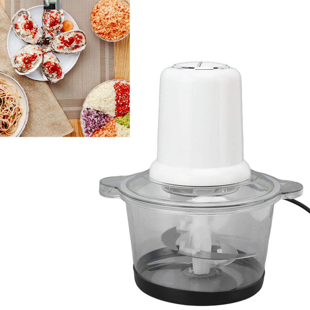 Electric Mt Chopper 350W 2L Quick Chopping Mixing Small Food Grinder Processor for Vegetables Garlic