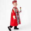 Red King of Spades Halloween Costume - Kids' Fairy Tale Role-Play Outfit