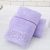 Solid Color Thickened Adult Face Wash Cotton Towel Super Soft Absorbent Cleansing