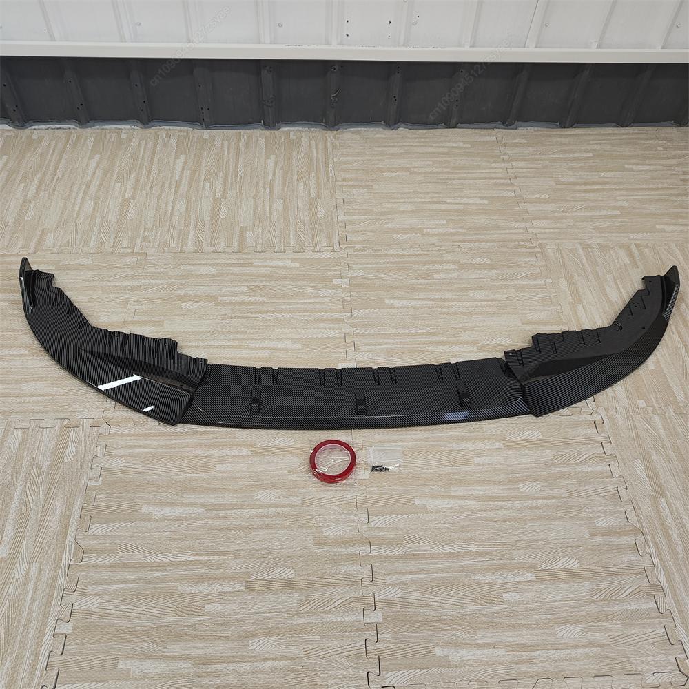 Front Bumper Splitter Lip Diffuser For BMW 4 Series G24 G26 420i 430i i4 M50 M Sport Gran Coupe 4Doors 2021-2024 Bodykits Tuning