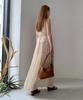 Baseukala Bella Linen Long Knit Skirt (2Colors)