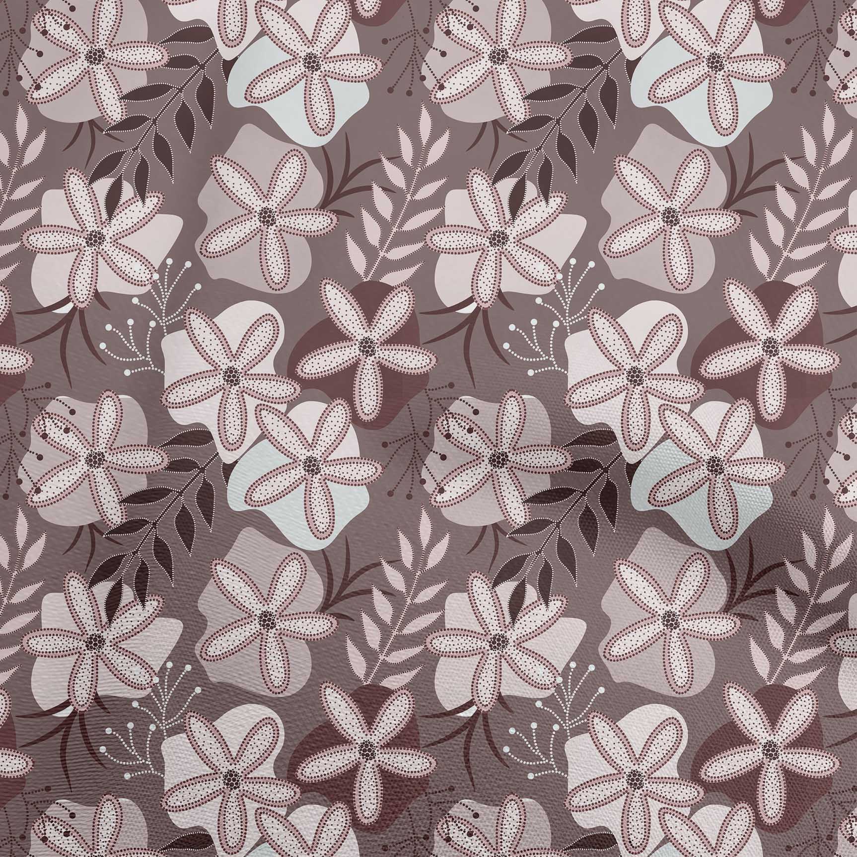 

oneOone Cotton Flex Grey Тканина з квітковим малюнком у крапку Тканина для стьобання своїми руками Тканина з принтом Тканина на двір 40 дюймів 42 Inch Wide - Viscose Chiffon винний