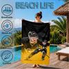 Pittsburgh Hockey Player Crosby Beach Towel, Super Soft Microfiber, Perfect Gift for Her/Him, Birthday, for Pool, Beach, Travel, Decor Beach Party