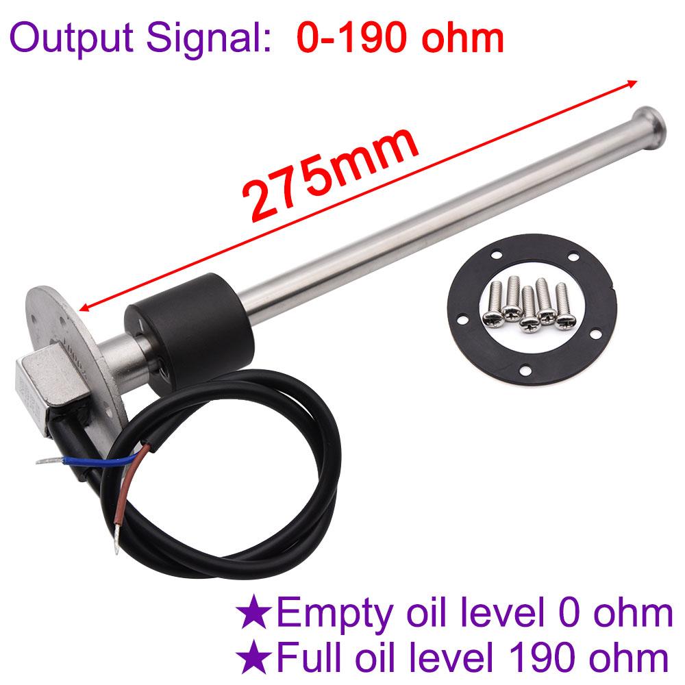 100mm 600mm Fuel Level Sensor Oil Liquid Tank Water Level for Gauge boat marine car yacht accessories Sending Unit Float switch