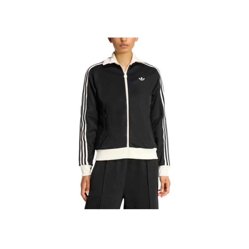 Adidas Originals Firebird Classic Full Zip Track Jacket Women Black White KD7969