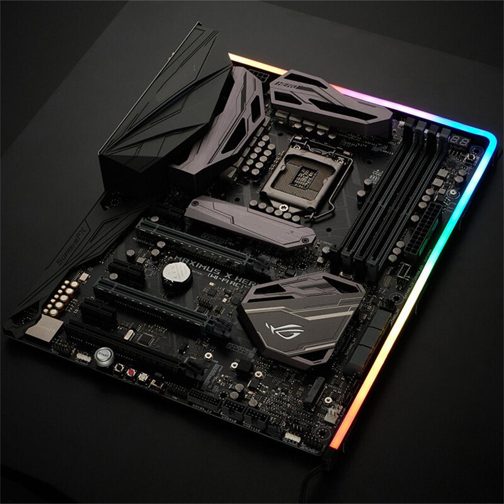 Digital-ARGB 5V 3PIN LED-Streifen M5 550mm Gleichmäßige Beleuchtung Vollfarbbereich