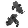 Bike Phone Mount ABS Stable Fixed Adjustable Angle Shock Absorption Handlebar Phone Holder for Motorcycle