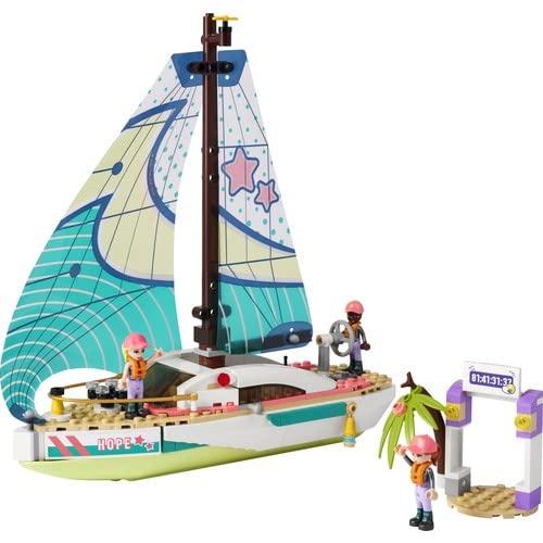 LEGO Friends Stephanie's Yacht Adventure 41716 Toy Building Blocks Gift Boat Pretend Play Girls Ages 7+