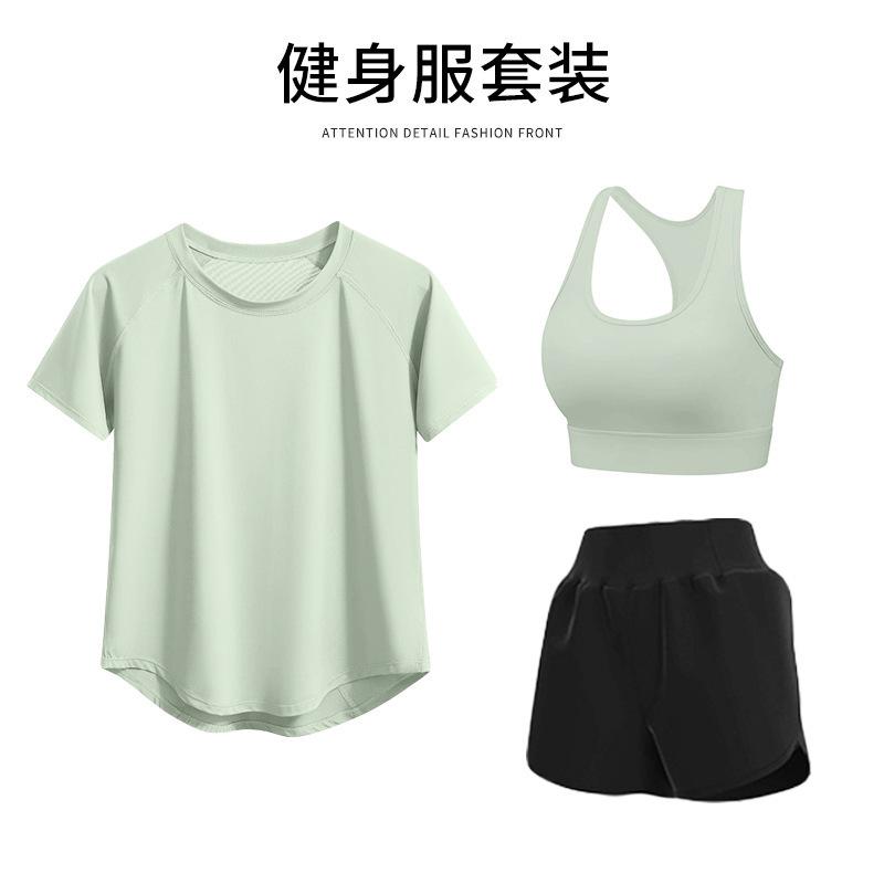 Tennis suit women's short-sleeved training clothes outdoor running quick-drying clothes thin badminton T-shirt fitness clothes