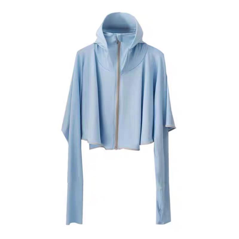 Women's Hooded UV Protection Cycling Jacket - Lightweight & Breathable