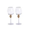 2pcs Light Wind · No Light Luxury Phnom Penh Crystal Glass Wine Glass Cocktail Champagne Glass Decanter Set