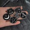 Witches Do It Better Witch Spells Black Moon Pins Badges Brooches Lapel Pin Enamel Pin Backpack Bag A