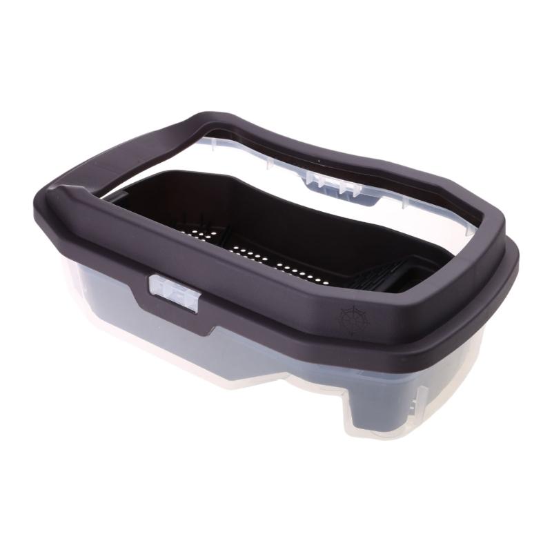 

Террариумы со сливным дном Пластиковый бассейн Разделимый Аквариум для рептилий для черепах с пандусами