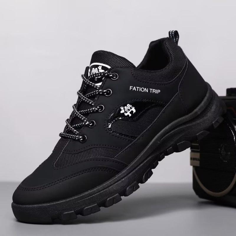 Four Seasons New Men's Shoes Outdoor Mountaineering Sports Casual Shoes Non-slip, Wear-resistant, Dirt-resistant and Breathable Soft-soled Men's Shoes