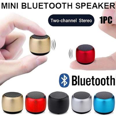 Bærbar mini trådløs Bluetooth-høyttaler Musikk Subwoofer Super Bass Stereo-søyle for mobiltelefon datamaskin musikkspiller