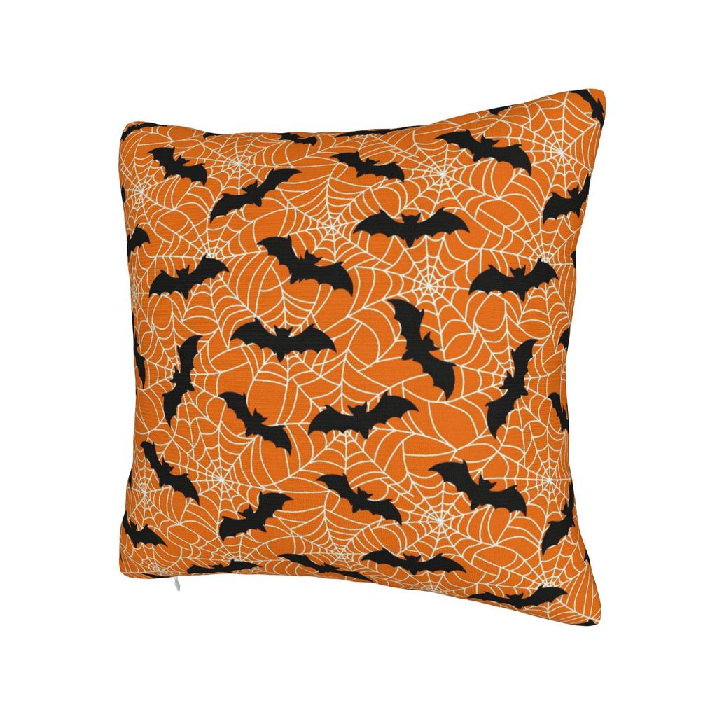 Halloween Bat Cartoon Pillowcase Printing Cushion Cover Gift Pillow Case Cover Home Square