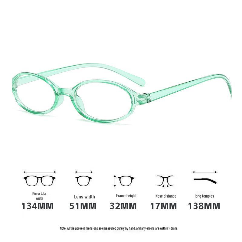 Trendy Unisex Korean-Style Myopia Glasses with High-End Anti-Blue Light Frames