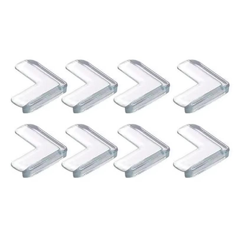 Baby Safety Silicone Table Corner Protector Furniture Edge Protection Cover Transparent Children Anti Collision Edge Guards
