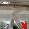 Magnetic Door Screen White Mosquito Net Customized Size Summer Insect Automatic Closing Suitable for Large Sliding Glass