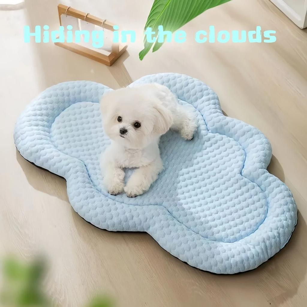 Cooling Mat Dog Accesories Summer Kennel Sofa Baby Bed Pet Beds for Small Dogs Products Cushion Accessories So Pets House Indoor