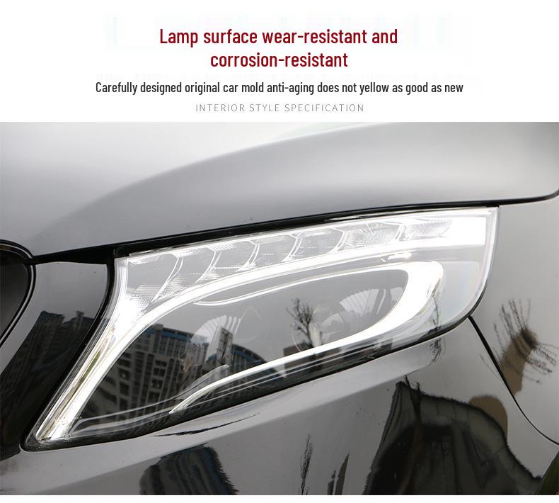 Compatible LED Headlight for Mercedes-Benz VITO 16-19 V-Class Models
