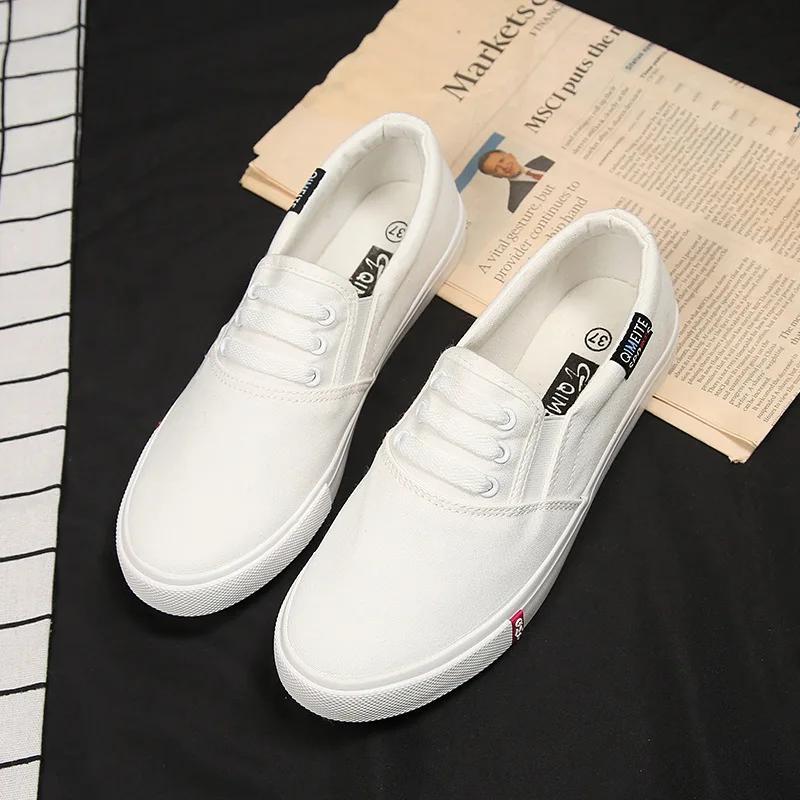 Women's Sneakers Comfortable Female Flat Shoes Slip On Womens Shoes Shallow Mouth Ladies Vulcanized Shoes Classic Zapatos Mujer