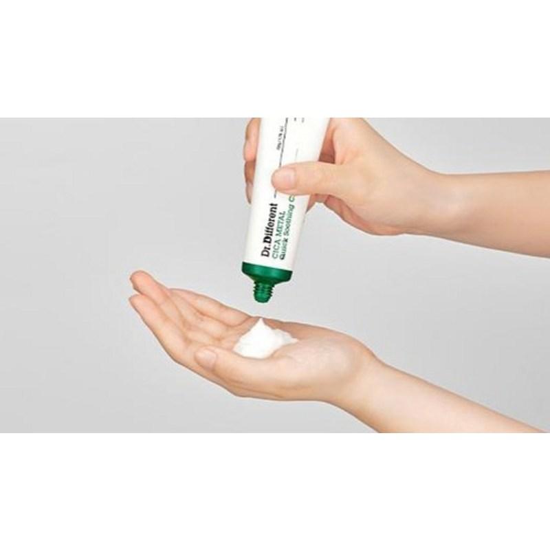 DR.DIFFERENT Cica Metal Quick Soothing Cream 50g (1 / 2 Pcs)