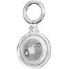 Apple AirTag Waterproof TPU Protective Case - Anti-Lost, Transparent, Solid Color, Full Coverage