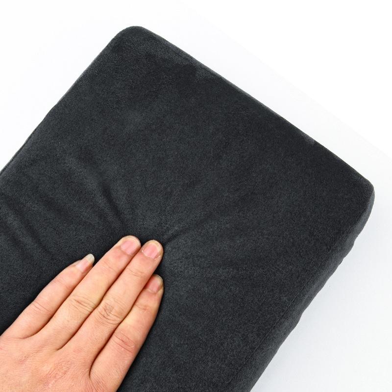Suede Plush Car Armrest Box Cushion Heightening General Memory Foam Auto Armrest Cover Pad Hand Support Interior Accessories
