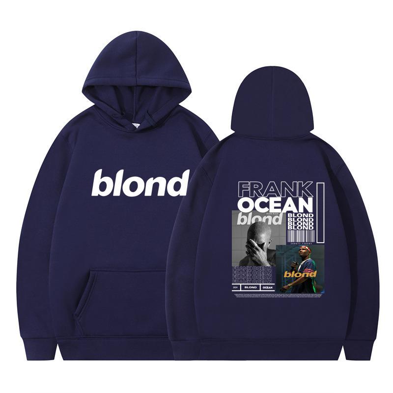 2024 Außenhandel Neu Blond Grenzüberschreitend Herbst/Winter Neu Fleece Lässig Kapuzenkragen Unisex Kapuzenpullover