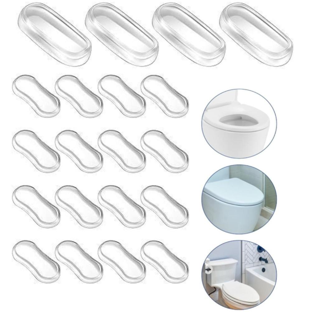 

Anti-collision Pads Toilet Seat Bumpers Toilet Seat Bumpers Transparent Waterproof Noise Reduction Flexible Padding China Mainland